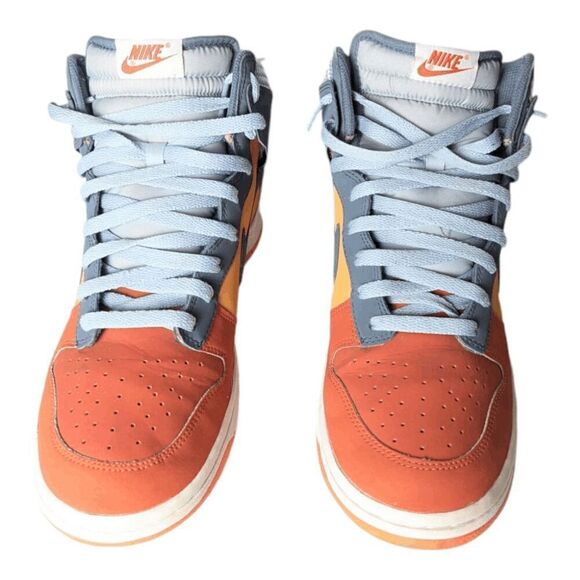 NIKE Dunk High 'Team Orange Armory' Sneakers Size 11 - Picture 4 of 13